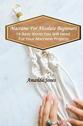 Macrame Books — Material Needs