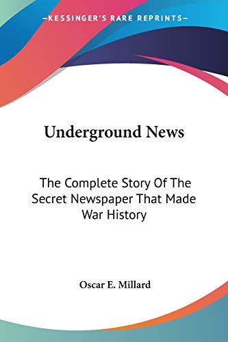 THE SECRET NEWSPAPERS