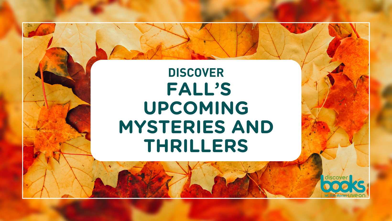 Fall's Mysteries and Thrillers