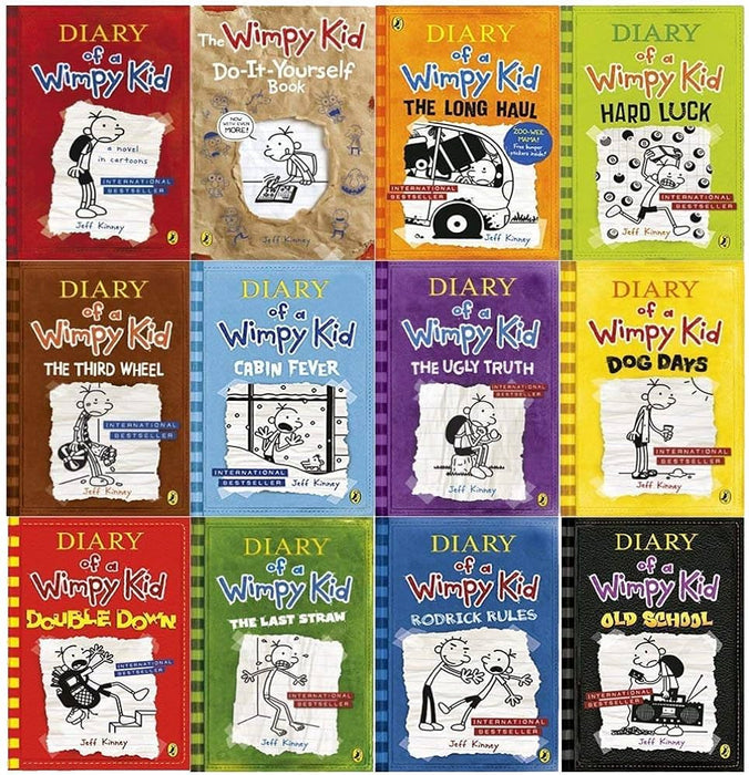 FIVE-PACK Bundle Diary of a Wimpy Kid books