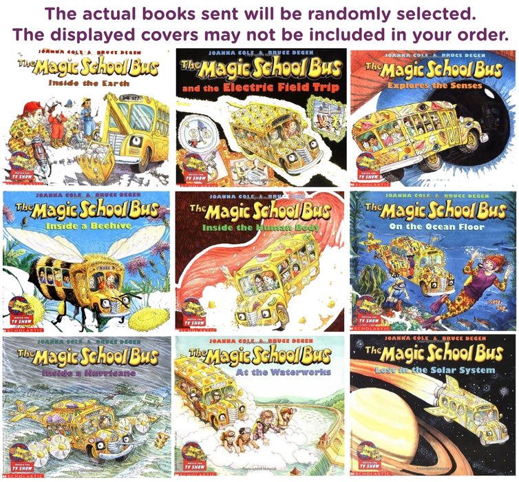 FIVE-PACK Bundle Magic School Bus books
