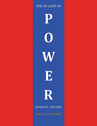 48 Laws of Power Robert and Joost Elffers Greene: Lined Paperback 8.5 x 11 110 Pages