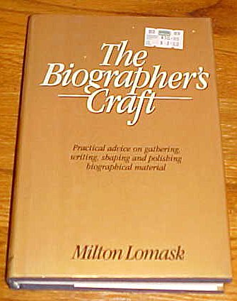 The Biographer's Craft