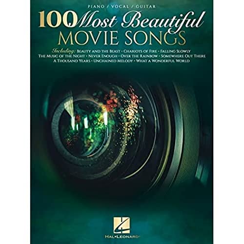 100 Most Beautiful Movie Songs Piano/Vocal/Guitar Songbook