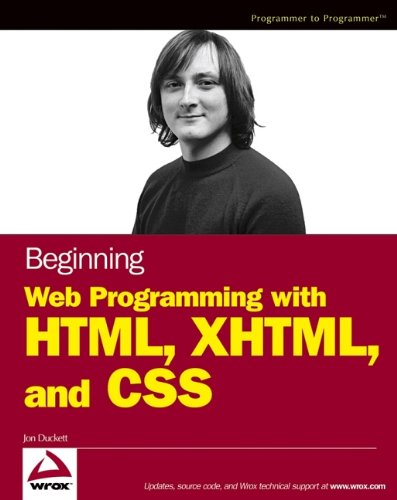 Beginning Web Programming with HTML, XHTML, and CSS