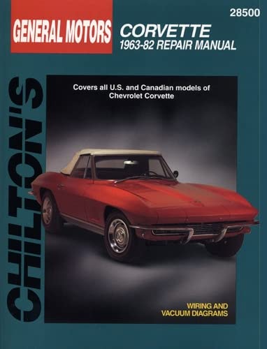 Chevrolet Corvette, 1963-82 (Chilton Total Car Care Series Manuals)