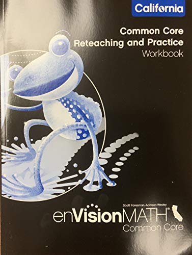 EnVision Math CA Common Core Reteaching and Practice Workbook Grade 2 Elementary