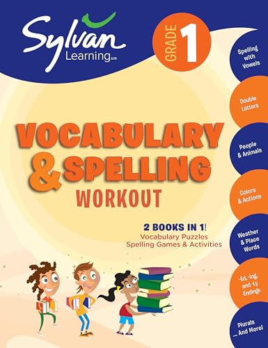 1st Grade Vocabulary & Spelling Workout (Sylvan Beginner Workbook)