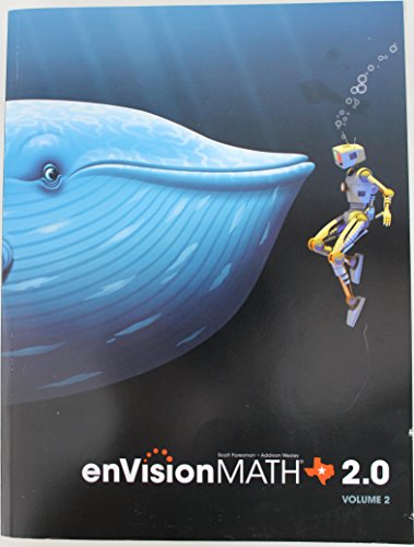 enVision Math 2.0 Texas Edition Volume 2 5th Grade Workbook - Student Edition 2015