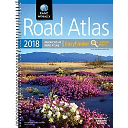 2018 Rand McNally EasyFinder Midsize Road Atlas (Rand McNally EasyFinder Road Atlas)