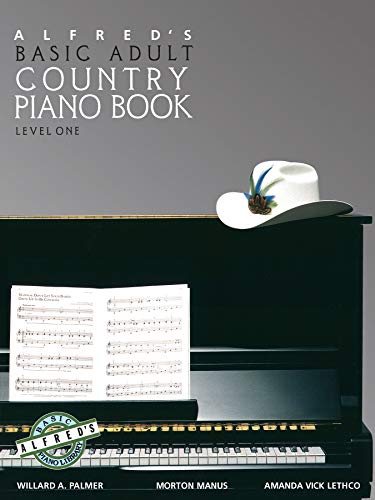 Alfred's Basic Adult Piano Course Country Songbook, Bk 1 (Alfred's Basic Adult Piano Course, Bk 1)