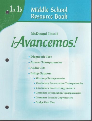 ?Avancemos!: Middle School Resource Book Levels 1A/1B (Spanish Edition) by MCDOUGAL LITTEL (2006-07-10) (Avancemos!, Level 1a/1b)