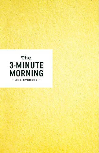3-Minute Morning Journal: Intentions & Reflections for a Powerful Life