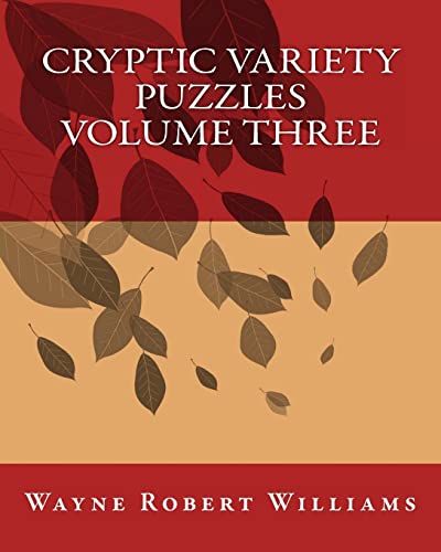 Cryptic Variety Puzzles Volume 3