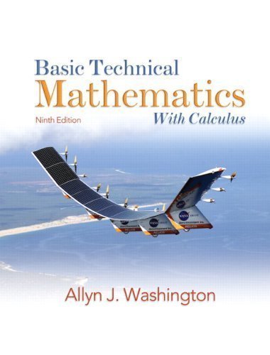 Basic Technical Mathematics with Calculus (Ninth Edition)