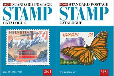 Scott Standard Postage Stamp Catalogue 2021: Countries San-Z (6A & 6B)