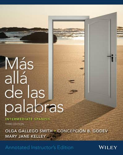 Mas alla de las palabras: Intermediate Spanish, 3rd Edition