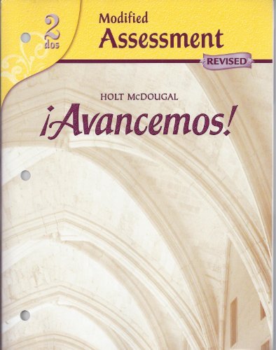 ?Avancemos!: Modified Assessment Level 2 (Avancemos!, Level 2)