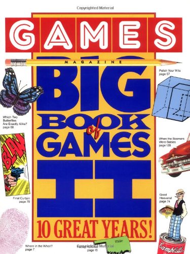 Games Magazine Big Book of Games II: 10 Great Years!