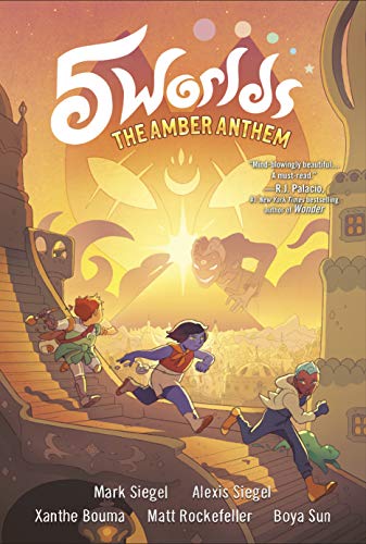 5 Worlds Book 4: The Amber Anthem: (A Graphic Novel)