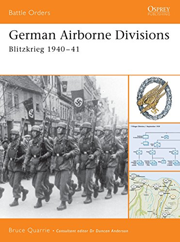 German Airborne Divisions: Blitzkrieg 194041 (Battle Orders)