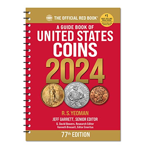 Guide Book of United States Coins 2024 Spiral "Redbook" (A Guide Book of United States Coins)