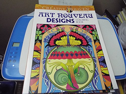 Art Nouveau Designs Coloring Book
