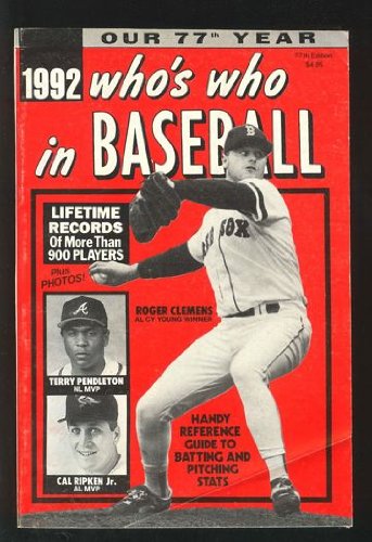 Who's Who in Baseball 1992: Seventy-seventh Edition