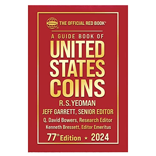 A Guide Book of United States Coins "Redbook" 2024 Hardcover (Official Red Book Guide Book of United States Coins)