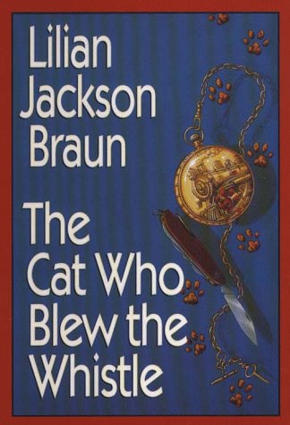 The Cat Who Blew the Whistle (G K Hall Large Print Book Series)