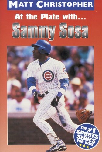At The Plate With Sammy Sosa (Turtleback School & Library Binding Edition)
