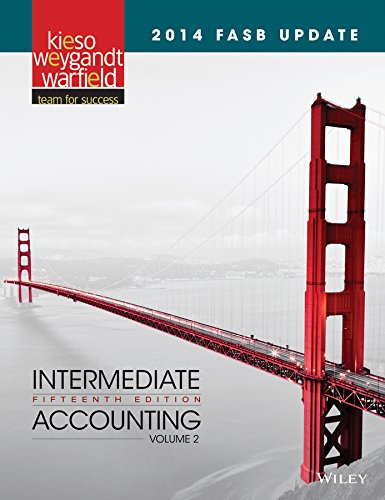 2014 FASB Update Intermediate Accounting 15e, Volume 2