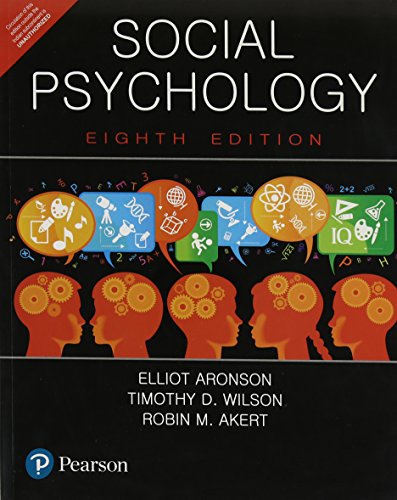 Social Psychology, 8e