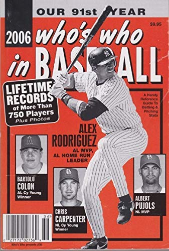 2006 Who's Who in Baseball the 91st Edition