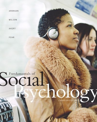 Fundamentals of Social Psychology, First Canadian Edition