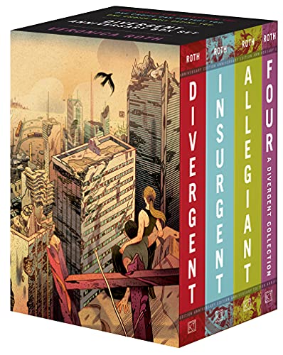 Divergent Anniversary 4-Book Box Set: Divergent, Insurgent, Allegiant, Four (Divergent Series)