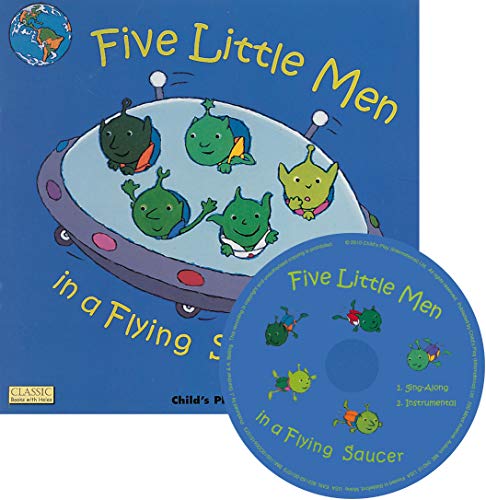 Five Little Men In A Flying Saucer (Classic Books with Holes Us Soft Cover with CD)