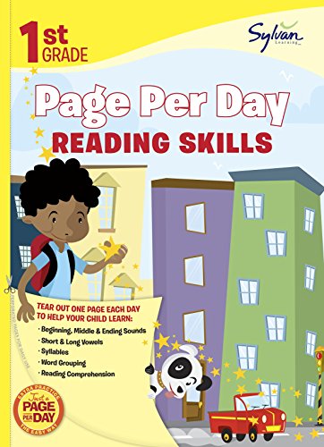 1st Grade Page Per Day: Reading Skills (Sylvan Page Per Day Series, Language Arts)