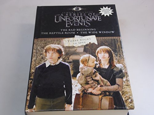 '''LEMONY SNICKET'S A SERIES OF UNFORTUNATE EVENTS'': ''THE BAD BEGINNING'', ''THE REPTILE ROOM'', ''THE WIDE WINDOW'' (SERIES OF UNFORTUNATE EVENTS)'
