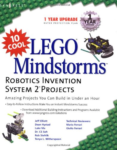 10 Cool Lego Mindstorm Robotics Invention System 2 Projects: Amazing Projects You Can Build in Under an Hour