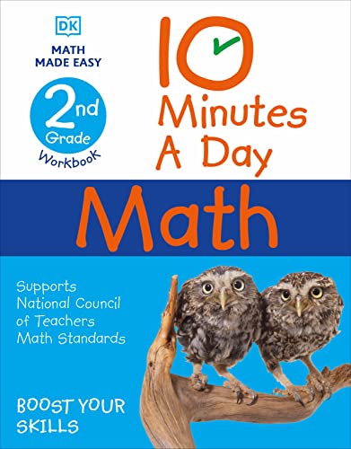 10 Minutes a Day Math, 2nd Grade (DK 10-Minutes a Day)