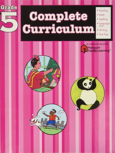 Complete Curriculum: Grade 5 (Flash Kids Harcourt Family Learning)