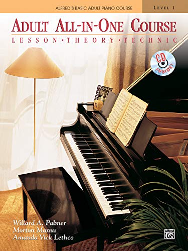 Adult All-in-One Course: Lesson, Theory, Technic, Level 1