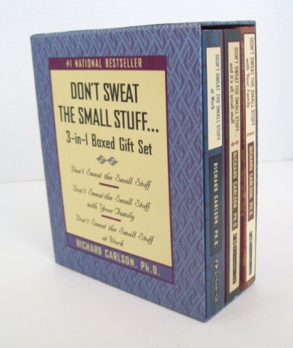Don't Sweat the Small Stuff 3-in-1 Boxed Gift Set
