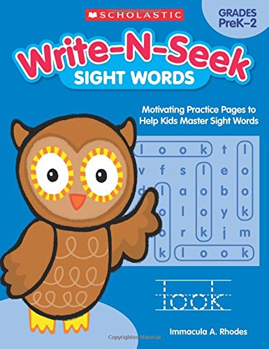 Sight Words: Motivating Practice Pages to Help Kids Master Sight Words (Write-N-Seek:)