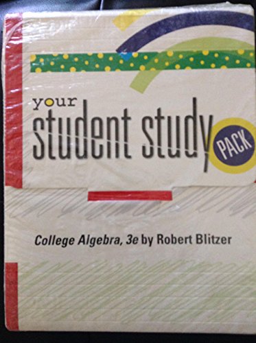College Algebra - Student Solutions Manual and CD-Lecture Series