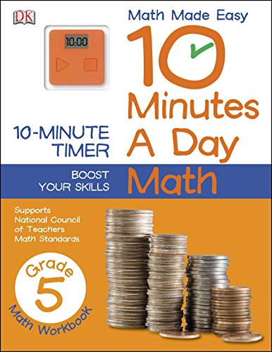 10 Minutes a Day: Math, Fifth Grade