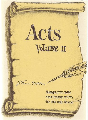ACTS VOLUME II (Chapters 15-28)