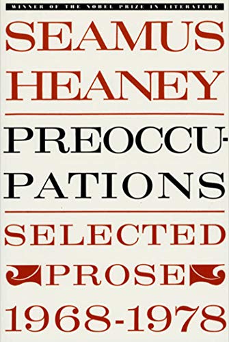 Preoccupations: Selected Prose, 1968-1978