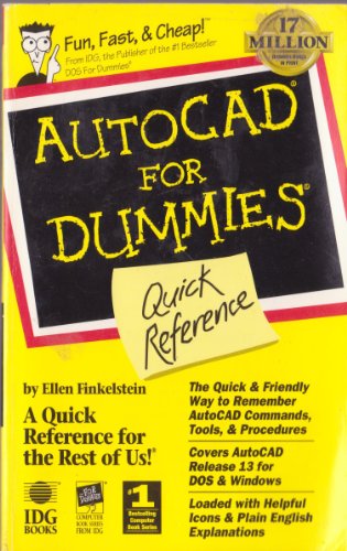 Autocad for Dummies Quick Reference